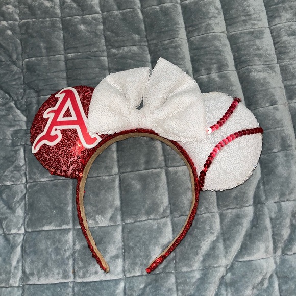 Custom Disney ears- Arkansas Razorbacks baseball - Picture 2 of 4